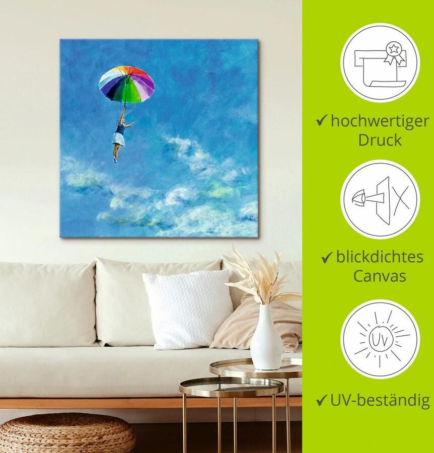 Artland Artprint Het leven als artprint op linnen poster in verschillende formaten maten - Foto 3