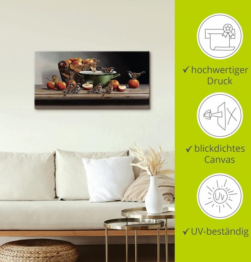 Artland Artprint Huis mussen I als artprint op linnen poster in verschillende formaten maten - Foto 3