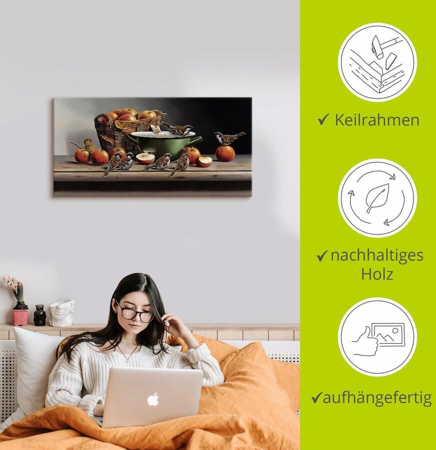 Artland Artprint Huis mussen I als artprint op linnen poster in verschillende formaten maten - Foto 2