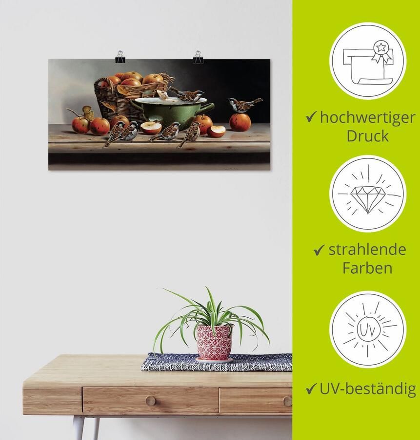 Artland Artprint Huis mussen I als artprint op linnen poster in verschillende formaten maten - Foto 3