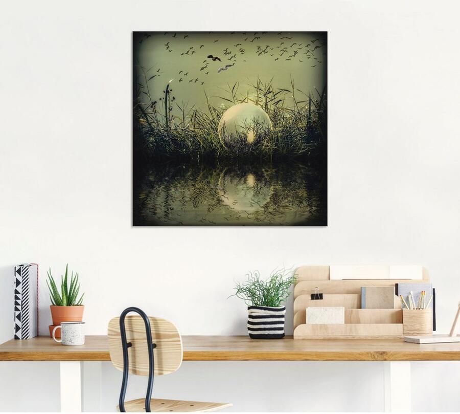 Artland Artprint In de glazen bol mystiek als artprint van aluminium artprint voor buiten artprint op linnen poster in verschillende maten. maten - Foto 4