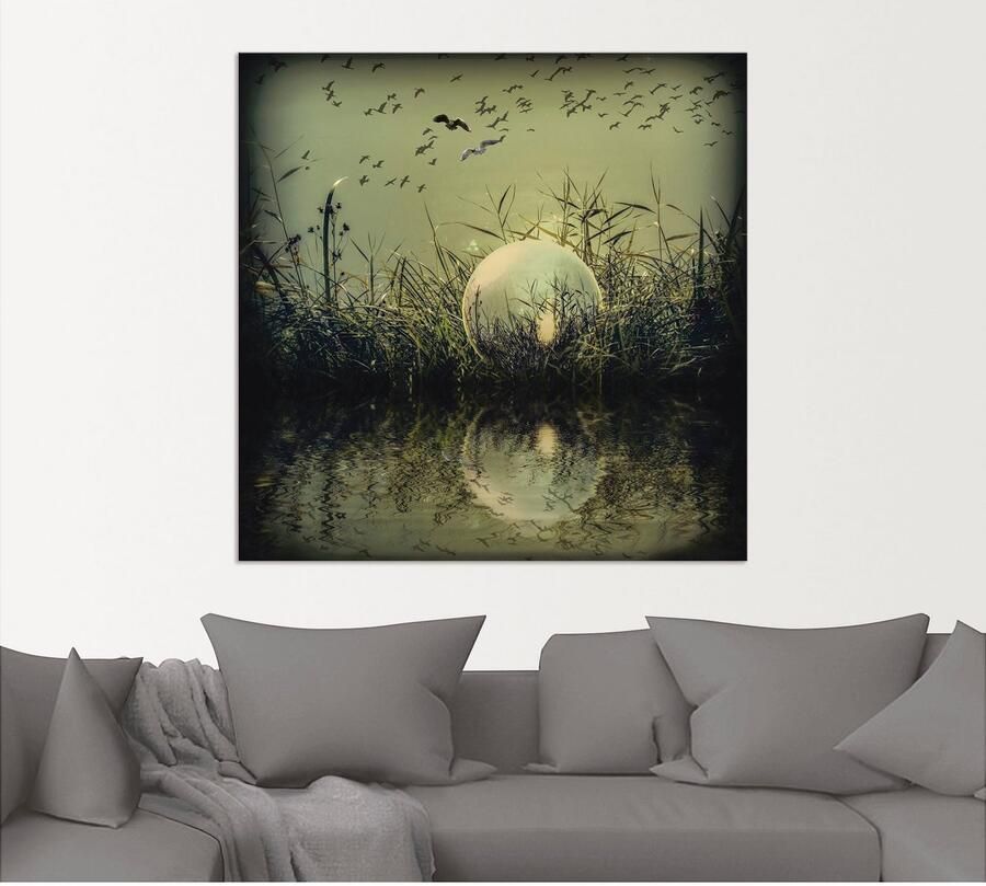 Artland Artprint In de glazen bol mystiek als artprint van aluminium artprint voor buiten artprint op linnen poster in verschillende maten. maten - Foto 5