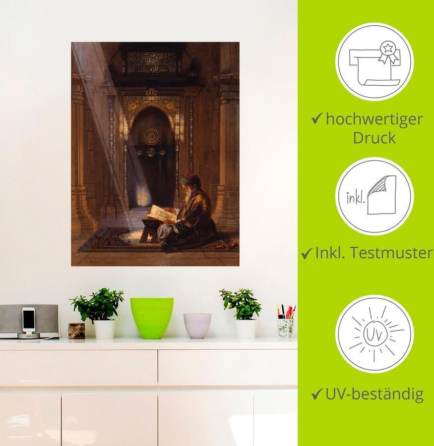 Artland Artprint In de moskee. als artprint op linnen poster muursticker in verschillende maten - Foto 2