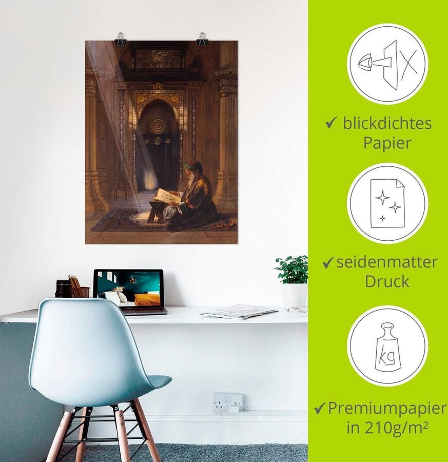 Artland Artprint In de moskee. als artprint op linnen poster muursticker in verschillende maten - Foto 2