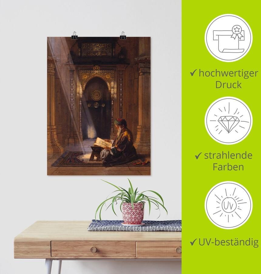 Artland Artprint In de moskee. als artprint op linnen poster muursticker in verschillende maten - Foto 3