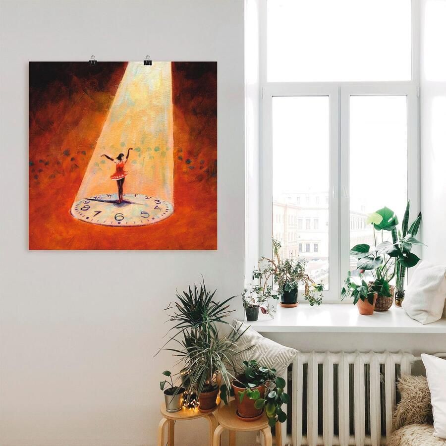 Artland Artprint In het nu zijn als artprint op linnen poster in verschillende formaten maten