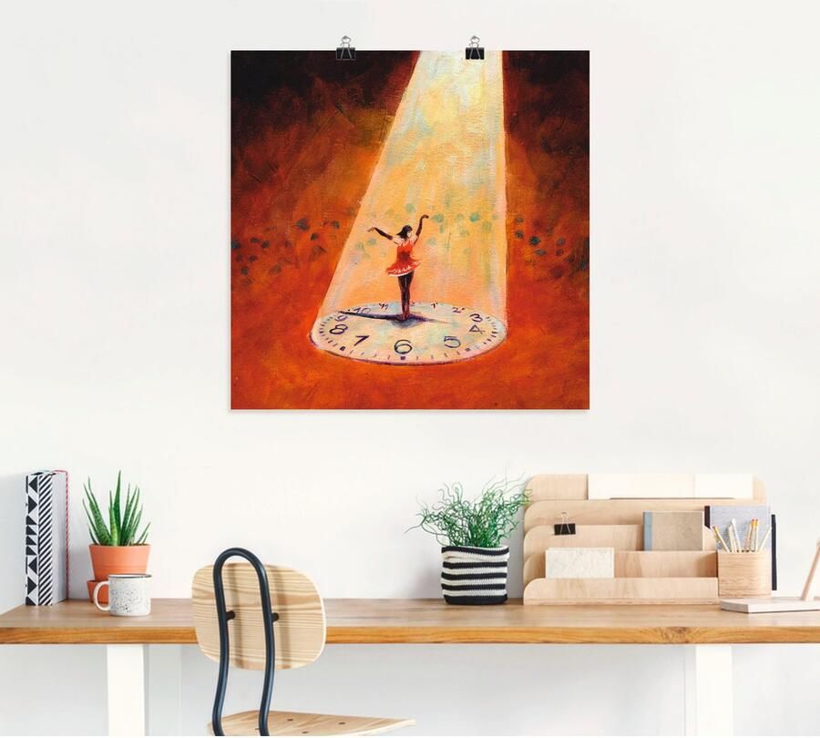 Artland Artprint In het nu zijn als artprint op linnen poster in verschillende formaten maten - Foto 4