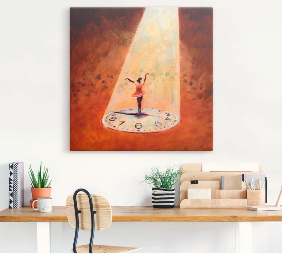 Artland Artprint In het nu zijn als artprint op linnen poster in verschillende formaten maten - Foto 5