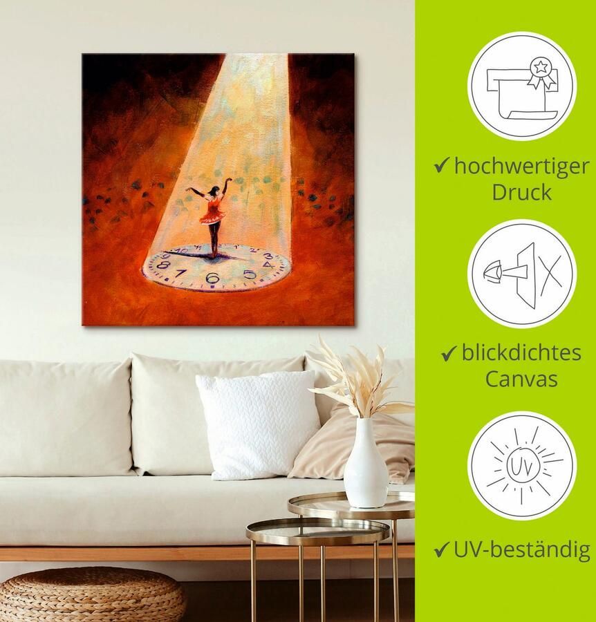 Artland Artprint In het nu zijn als artprint op linnen poster in verschillende formaten maten - Foto 4