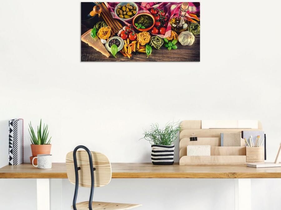 Artland Artprint Italiaans mediterraan eten als artprint van aluminium artprint voor buiten artprint op linnen poster muursticker - Foto 7