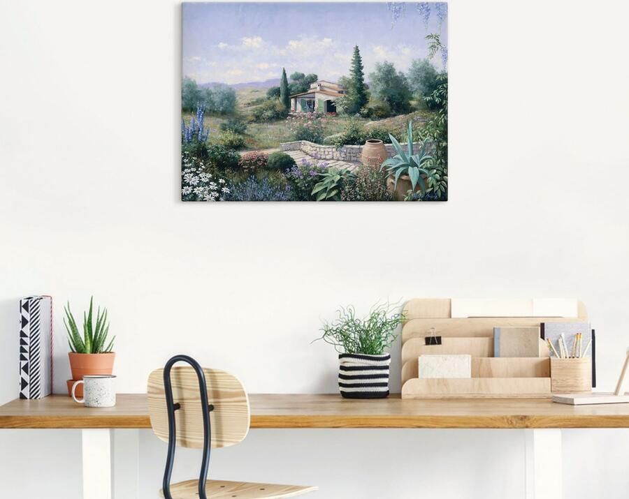 Artland Artprint Italiaanse zomer als artprint op linnen poster in verschillende formaten maten - Foto 5