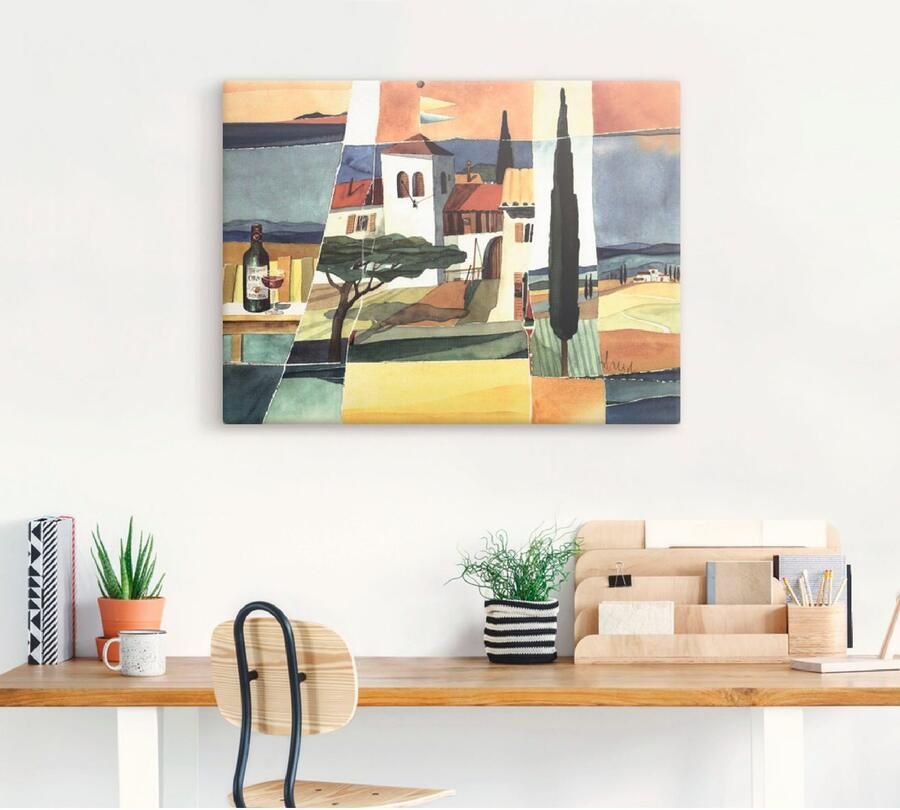 Artland Artprint Italië als artprint op linnen poster muursticker in verschillende maten