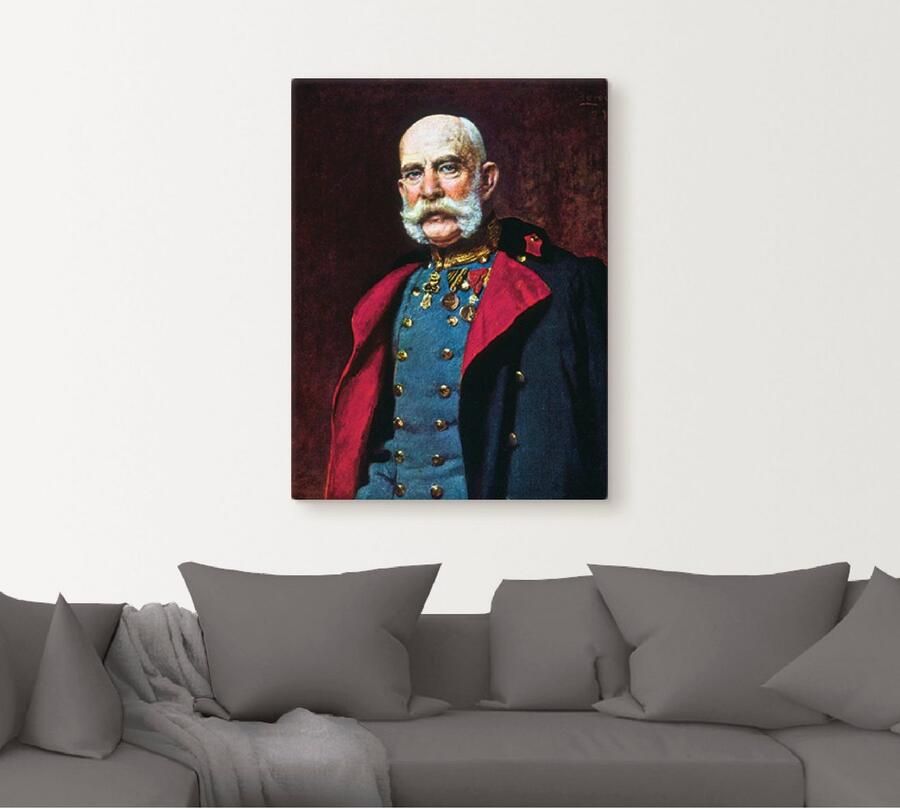 Artland Artprint Keizer Frans Joseph I. 1902 als artprint op linnen poster in verschillende formaten maten - Foto 4