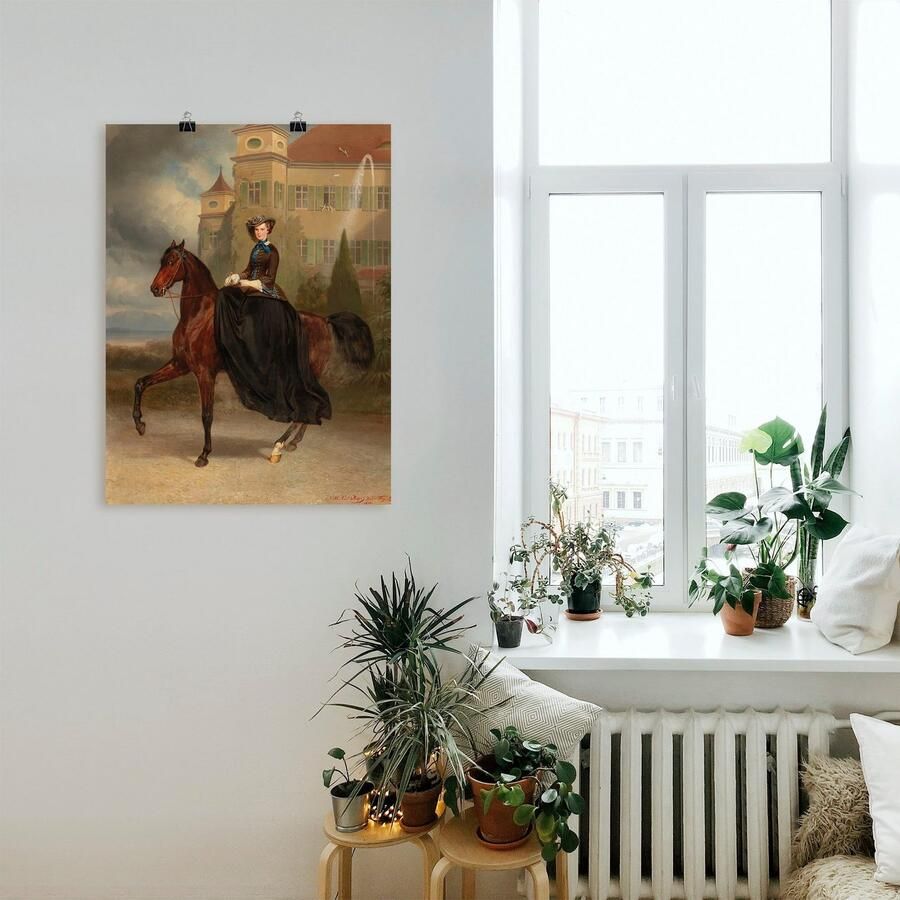 Artland Artprint Keizerin Elisabeth van Oostenrijk als artprint op linnen poster in verschillende formaten maten - Foto 2