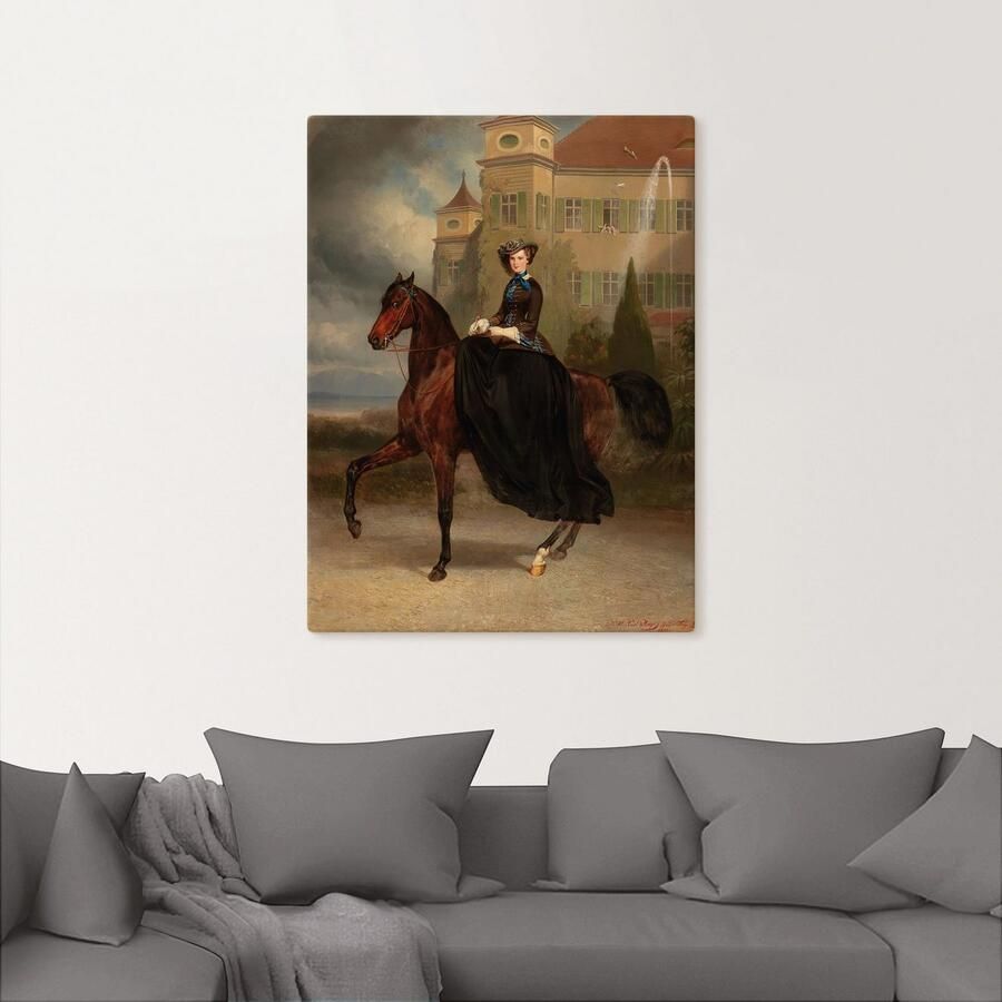 Artland Artprint op linnen Keizerin Elisabeth van Oostenrijk - Foto 2
