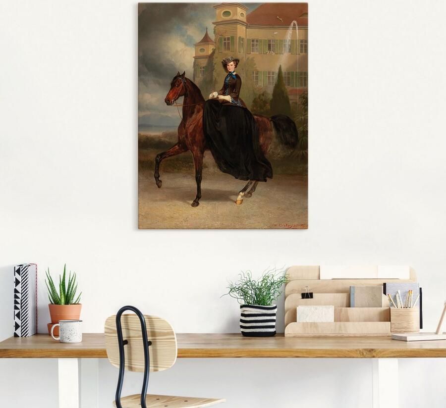 Artland Artprint op linnen Keizerin Elisabeth van Oostenrijk - Foto 5