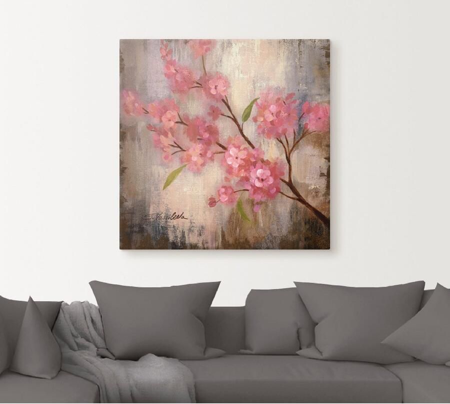 Artland Artprint Kersenbloesem II als artprint op linnen poster in verschillende formaten maten - Foto 4