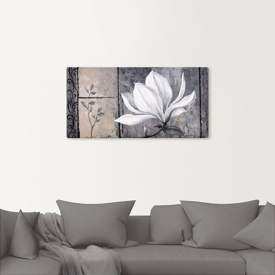 Artland Artprint Klassieke magnolia als artprint van aluminium artprint voor buiten artprint op linnen poster muursticker - Foto 2