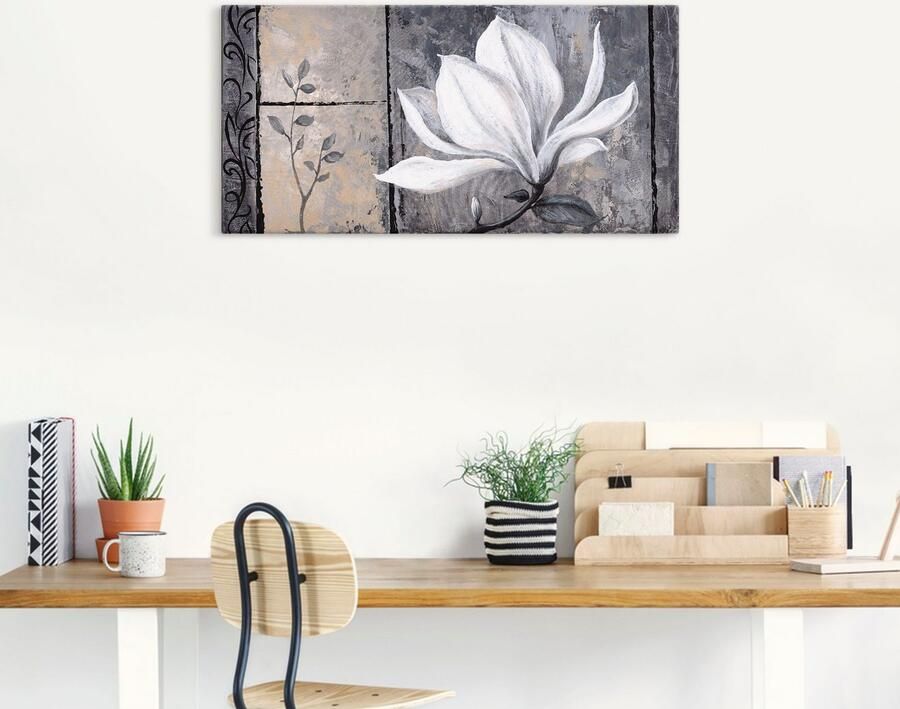Artland Artprint op linnen Klassieke magnolia - Foto 5