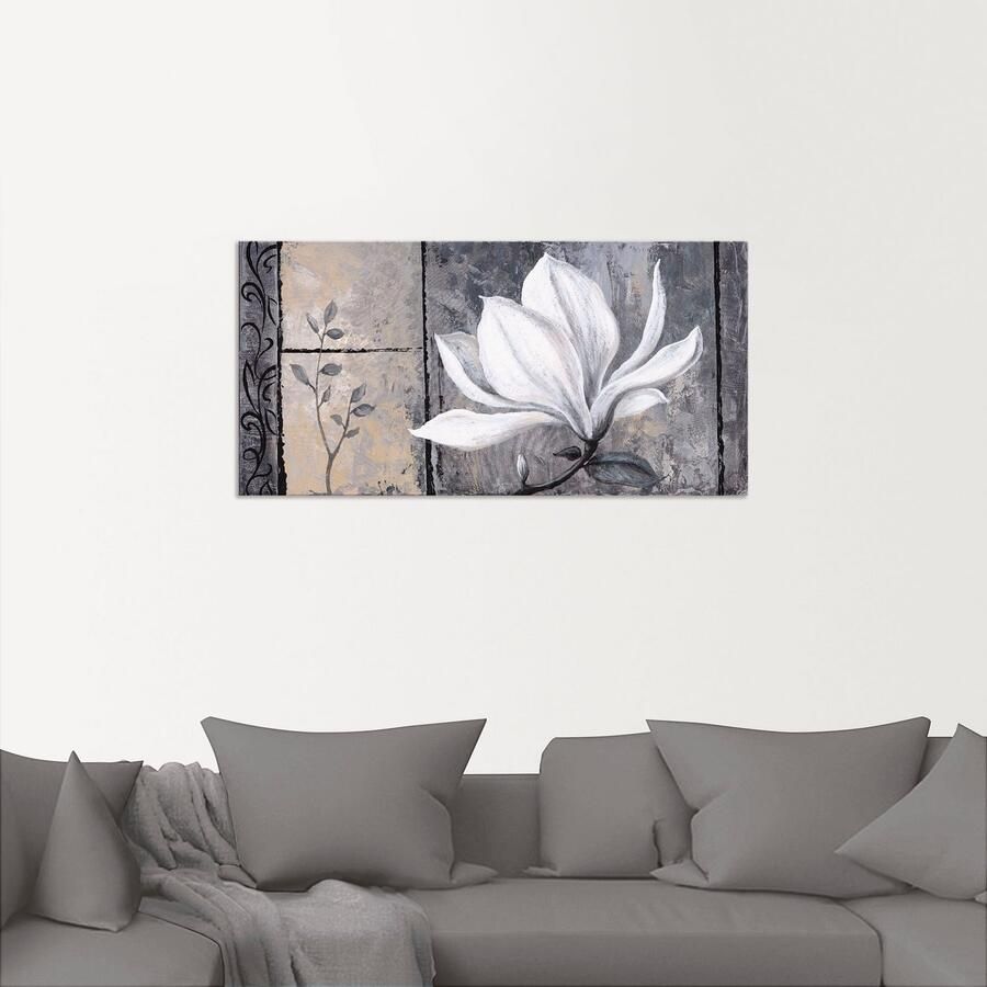 Artland Artprint Klassieke magnolia als artprint van aluminium artprint voor buiten artprint op linnen poster muursticker - Foto 2
