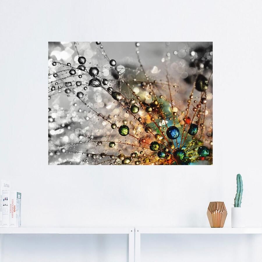 Artland Artprint Kleurrijke natuur als artprint van aluminium artprint voor buiten artprint op linnen poster muursticker - Foto 2