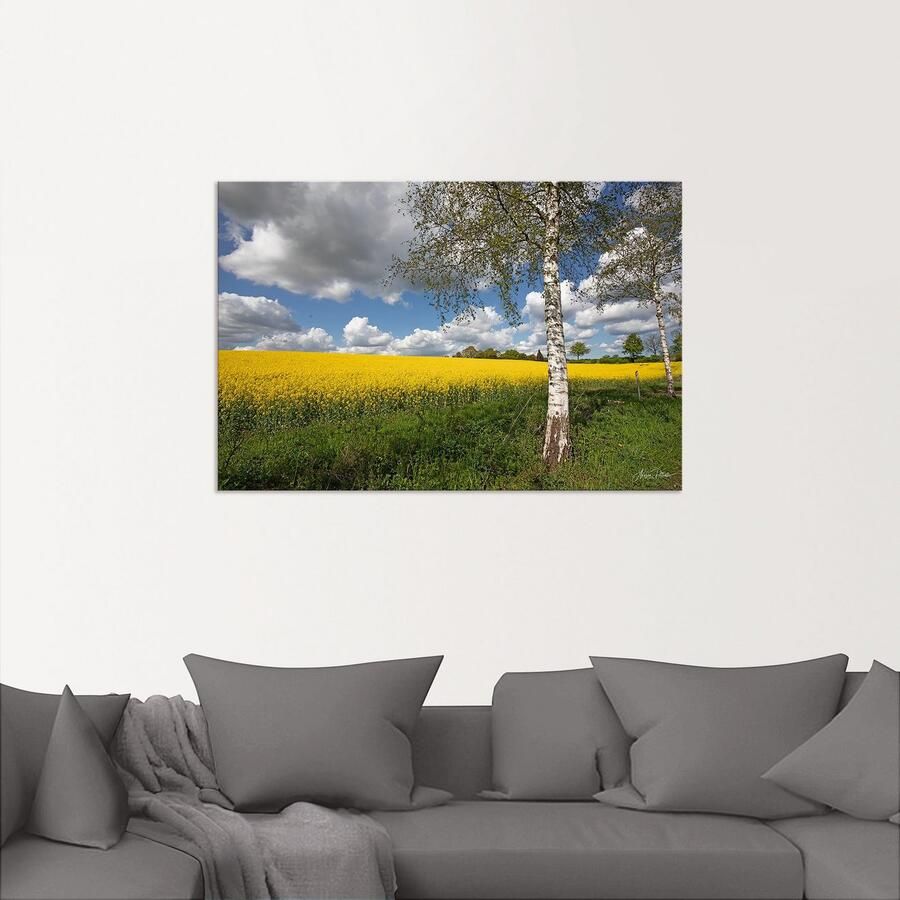 Artland Artprint Knollenland als artprint van aluminium artprint voor buiten poster in diverse formaten - Foto 2