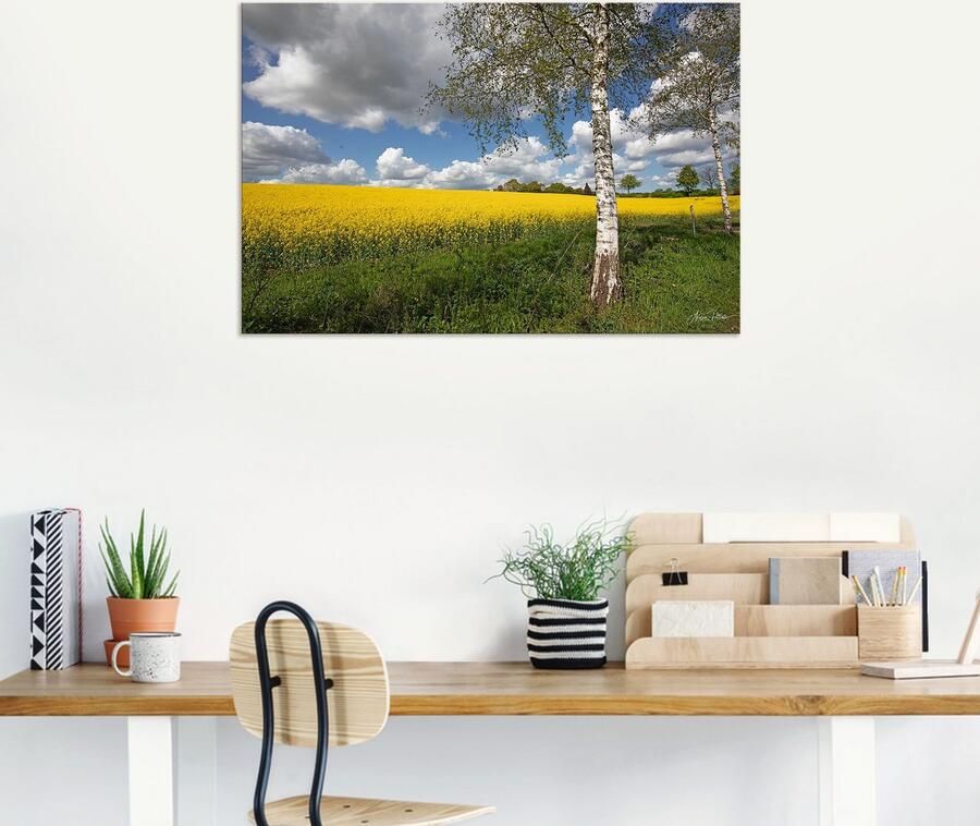Artland Artprint Knollenland als artprint van aluminium artprint voor buiten poster in diverse formaten - Foto 8