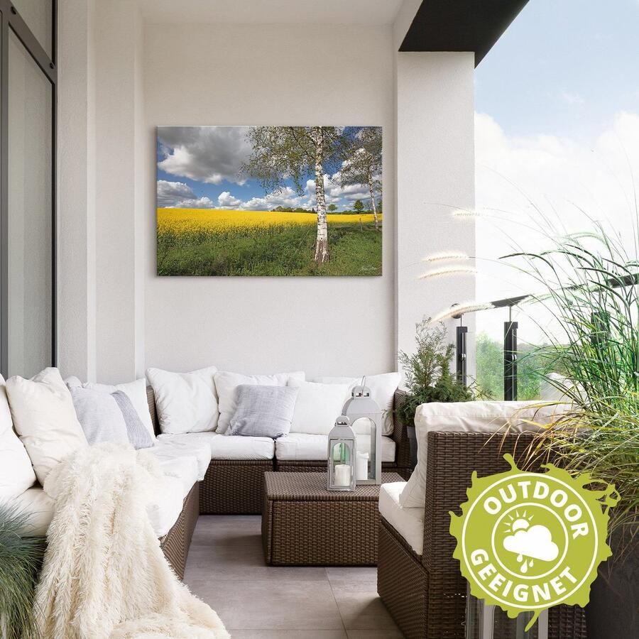 Artland Artprint Knollenland als artprint van aluminium artprint voor buiten poster in diverse formaten - Foto 3