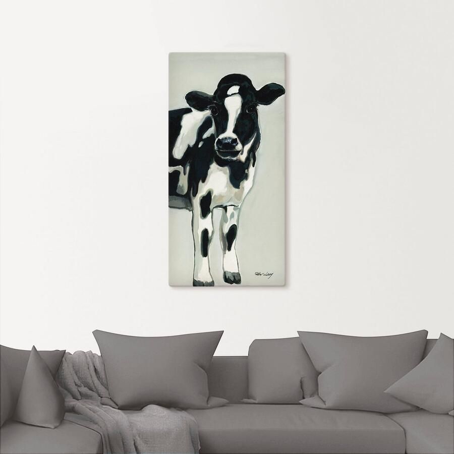 Artland Artprint op linnen Koe - Foto 2