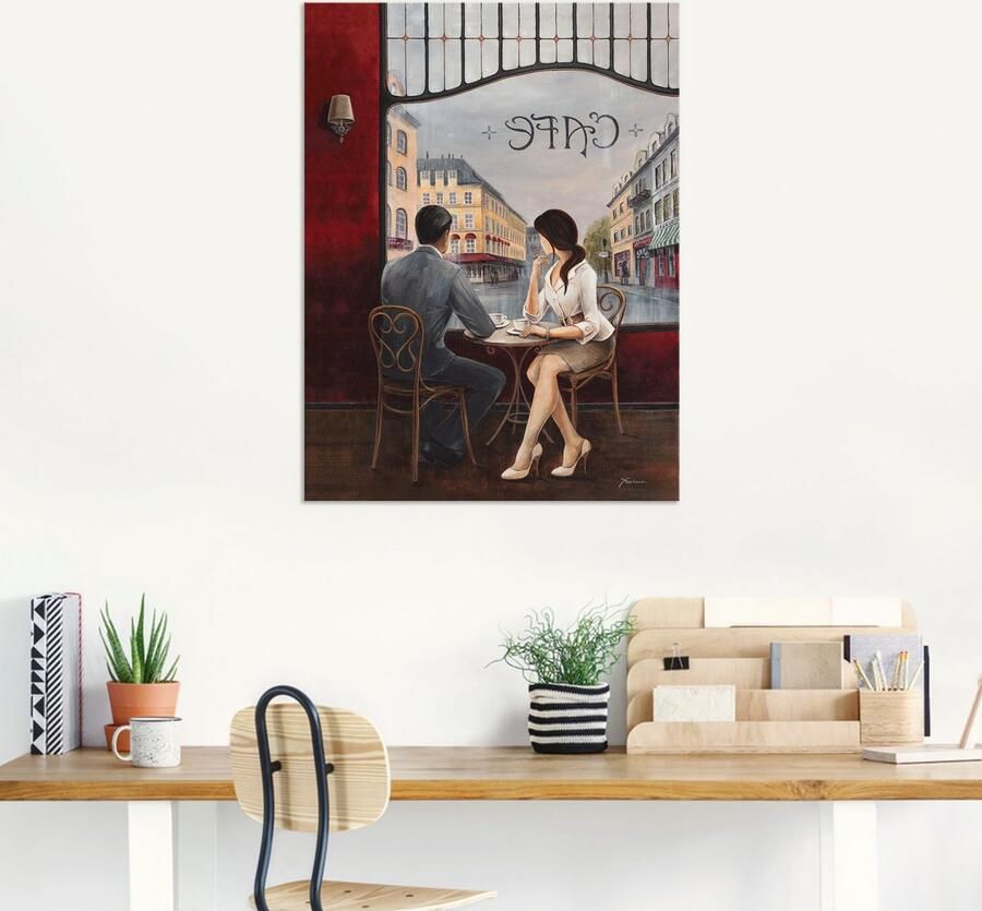 Artland Artprint Koffie als artprint van aluminium artprint voor buiten artprint op linnen poster muursticker - Foto 7