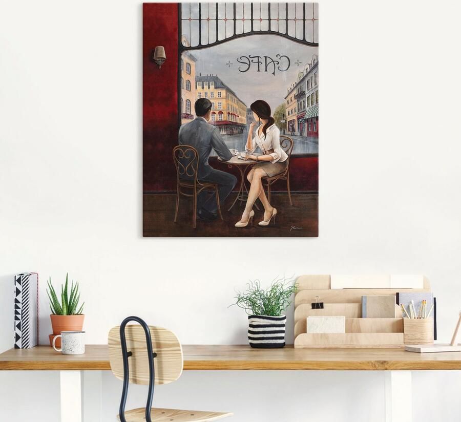 Artland Artprint Koffie als artprint van aluminium artprint voor buiten artprint op linnen poster muursticker - Foto 5