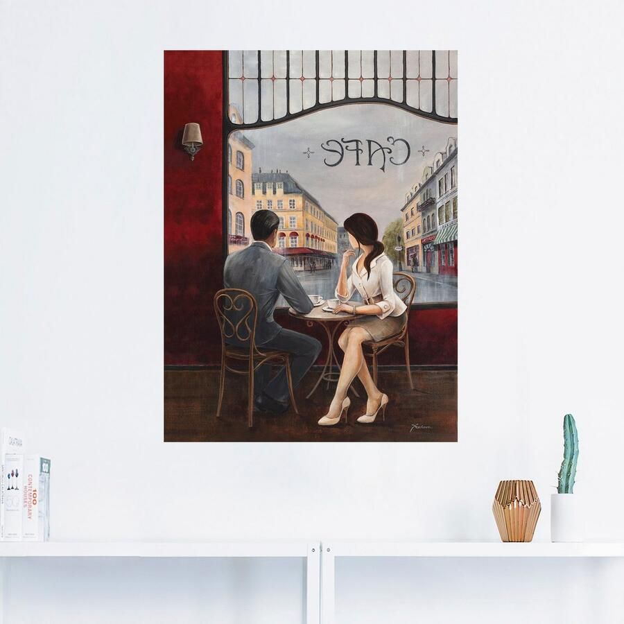 Artland Artprint Koffie als artprint van aluminium artprint voor buiten artprint op linnen poster muursticker - Foto 2