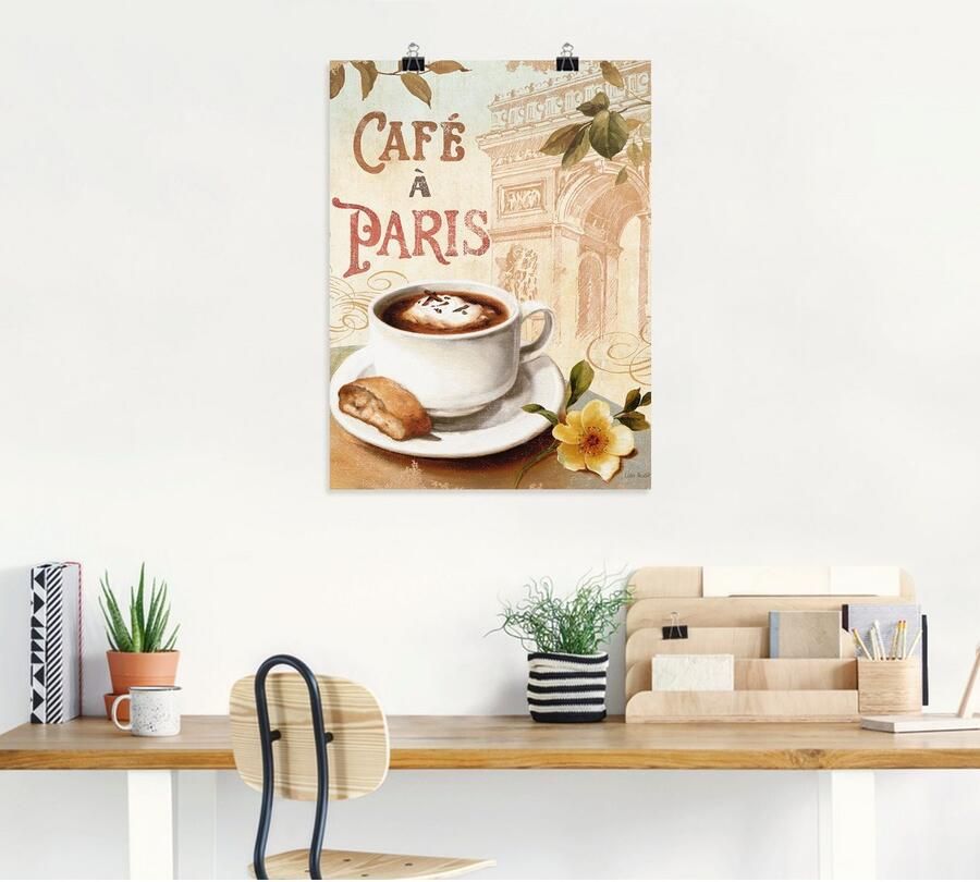 Artland Artprint Koffie in Europa I als poster muursticker in verschillende maten - Foto 6