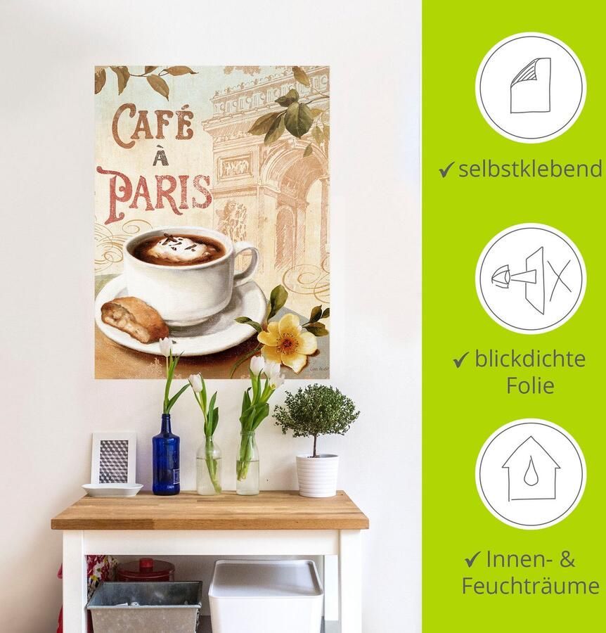 Artland Artprint Koffie in Europa I als poster muursticker in verschillende maten - Foto 3