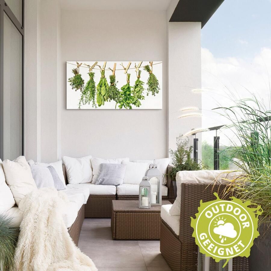 Artland Artprint Kruiden als artprint van aluminium artprint voor buiten artprint op linnen poster muursticker - Foto 2