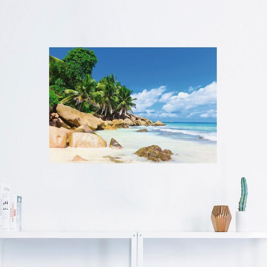 Artland Artprint Kust als artprint op linnen muursticker in verschillende maten - Foto 2