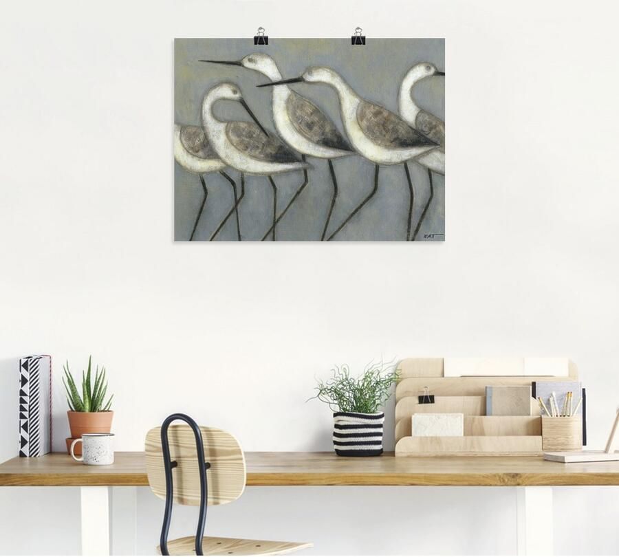 Artland Artprint Kustvogels I als artprint van aluminium artprint voor buiten artprint op linnen poster in verschillende maten. maten - Foto 4