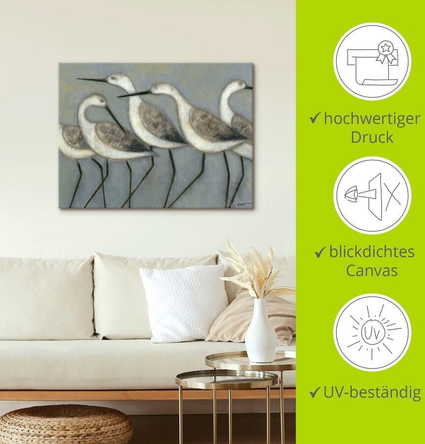 Artland Artprint Kustvogels I als artprint van aluminium artprint voor buiten artprint op linnen poster in verschillende maten. maten - Foto 2