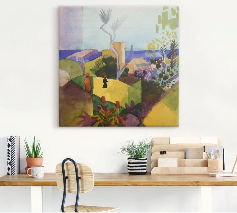 Artland Artprint Landschap aan de zee. 1914 als artprint op linnen poster in verschillende formaten maten - Foto 3