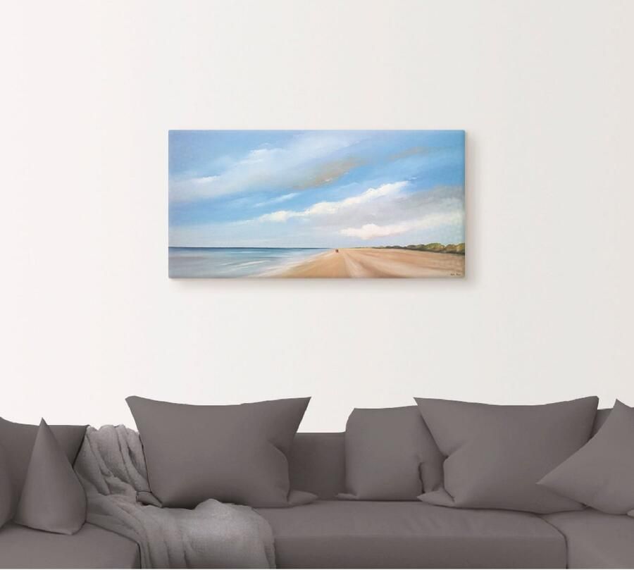 Artland Artprint op linnen Langs het strand III - Foto 5
