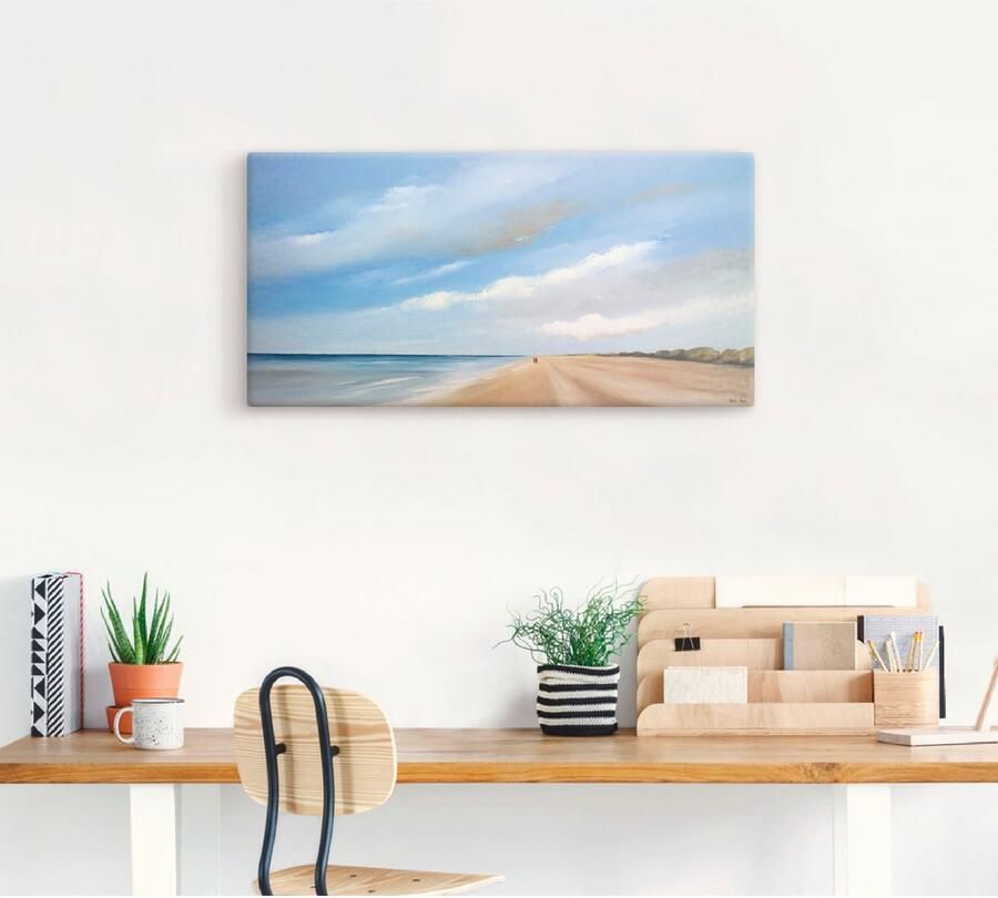 Artland Artprint op linnen Langs het strand III - Foto 4