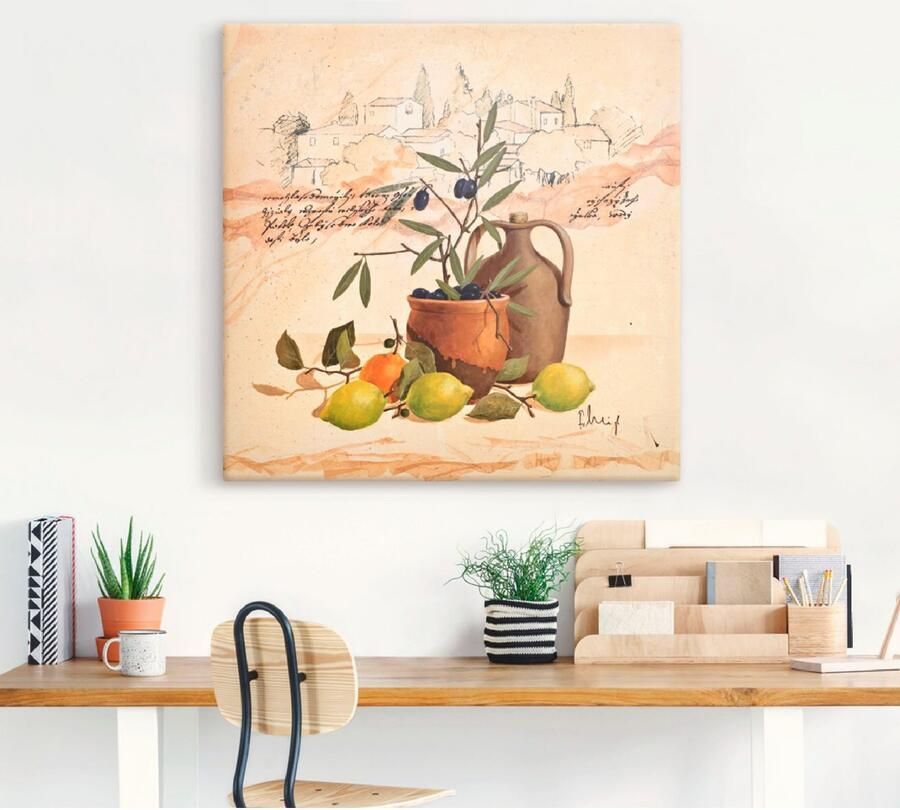 Artland Artprint Lavendel Impressies als artprint op linnen poster muursticker in verschillende maten - Foto 3