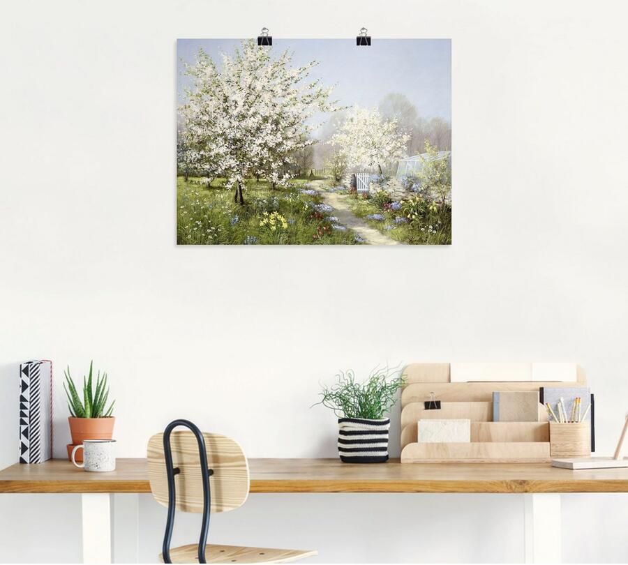 Artland Artprint Lentebloeiers als artprint op linnen poster muursticker in verschillende maten - Foto 4