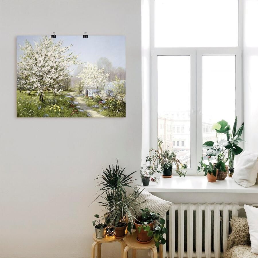 Artland Artprint Lentebloeiers als artprint op linnen poster muursticker in verschillende maten