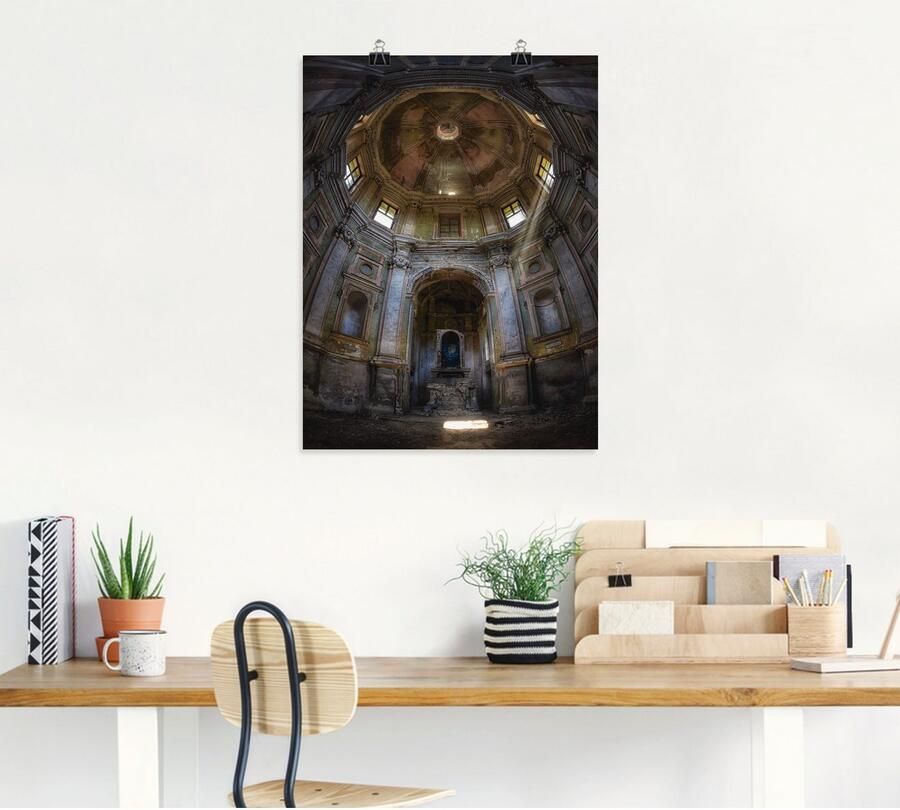 Artland Poster Lost Place vervallen kerk verlaten - Foto 4