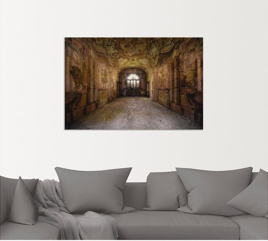 Artland Artprint Lost Place villa verlaten plaatsen als artprint van aluminium artprint voor buiten artprint op linnen in verschillende maten - Foto 4