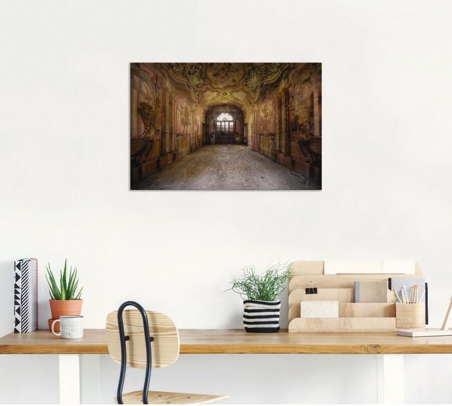 Artland Artprint Lost Place villa verlaten plaatsen als artprint van aluminium artprint voor buiten artprint op linnen in verschillende maten - Foto 5
