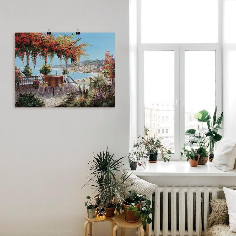 Artland Artprint Maakt mijn dag perfect als artprint op linnen poster in verschillende formaten maten - Foto 2