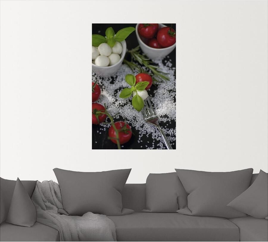 Artland Artprint Mediterrane uit de keuken als artprint op linnen muursticker in verschillende maten - Foto 5