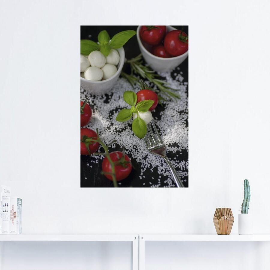 Artland Artprint Mediterrane uit de keuken als artprint op linnen muursticker in verschillende maten - Foto 2